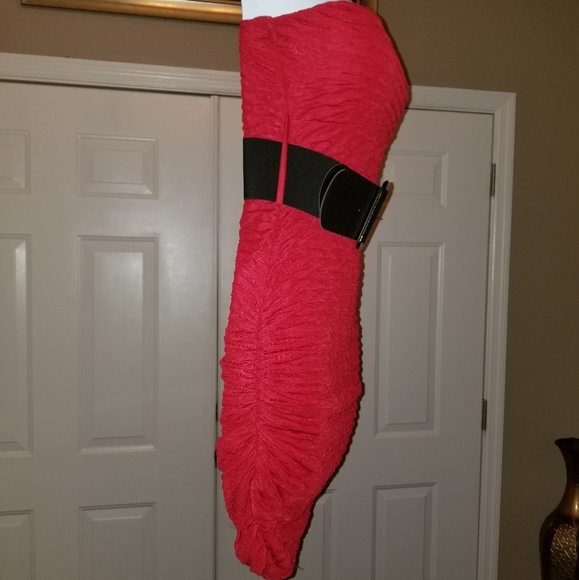 Red Mini  Dress - Picture 5 of 14